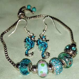 Bracelet & earring set